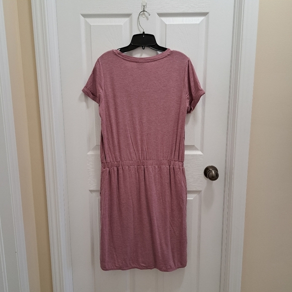 32 Degrees Cool Pink Casual Dress Women's Medium Stretch Dress - Picture 14 of 16